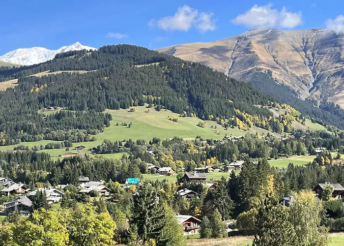 3 Pieces+cabine A Megeve, Pres Des Pistes, Terrasse, Parking, 6 Couchages - Fr-1-597-1 Apartman *