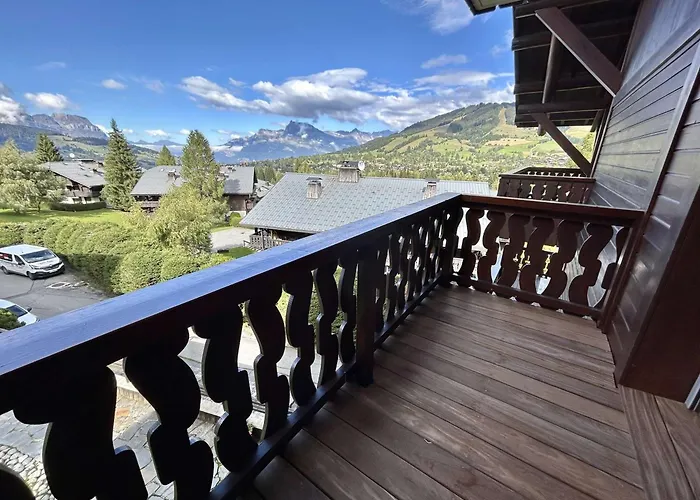 Apartman 3 Pieces+cabine A Megeve, Pres Des Pistes, Terrasse, Parking, 6 Couchages - Fr-1-597-1