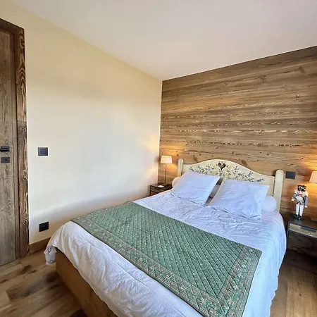 Apartamento 3 Pieces+cabine A Megeve, Pres Des Pistes, Terrasse, Parking, 6 Couchages Megève