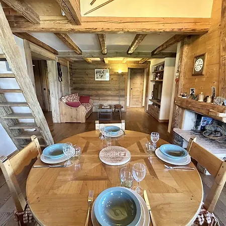 3 Pieces+cabine A Megeve, Pres Des Pistes, Terrasse, Parking, 6 Couchages Megève