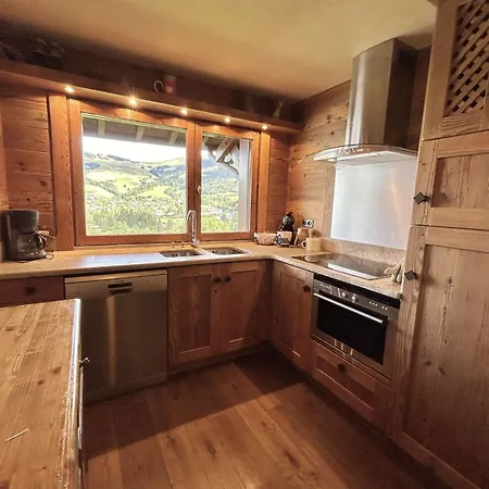 Apartamento 3 Pieces+cabine A Megeve, Pres Des Pistes, Terrasse, Parking, 6 Couchages