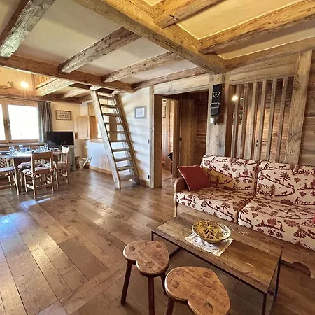 Apartamento 3 Pieces+cabine A Megeve, Pres Des Pistes, Terrasse, Parking, 6 Couchages Megève
